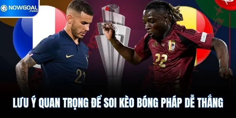 Lưu ý quan trọng để soi kèo bóng Pháp dễ thắng